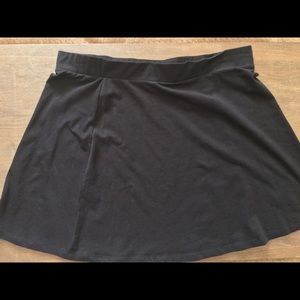 Plus Size H&M Black Circle Skirt